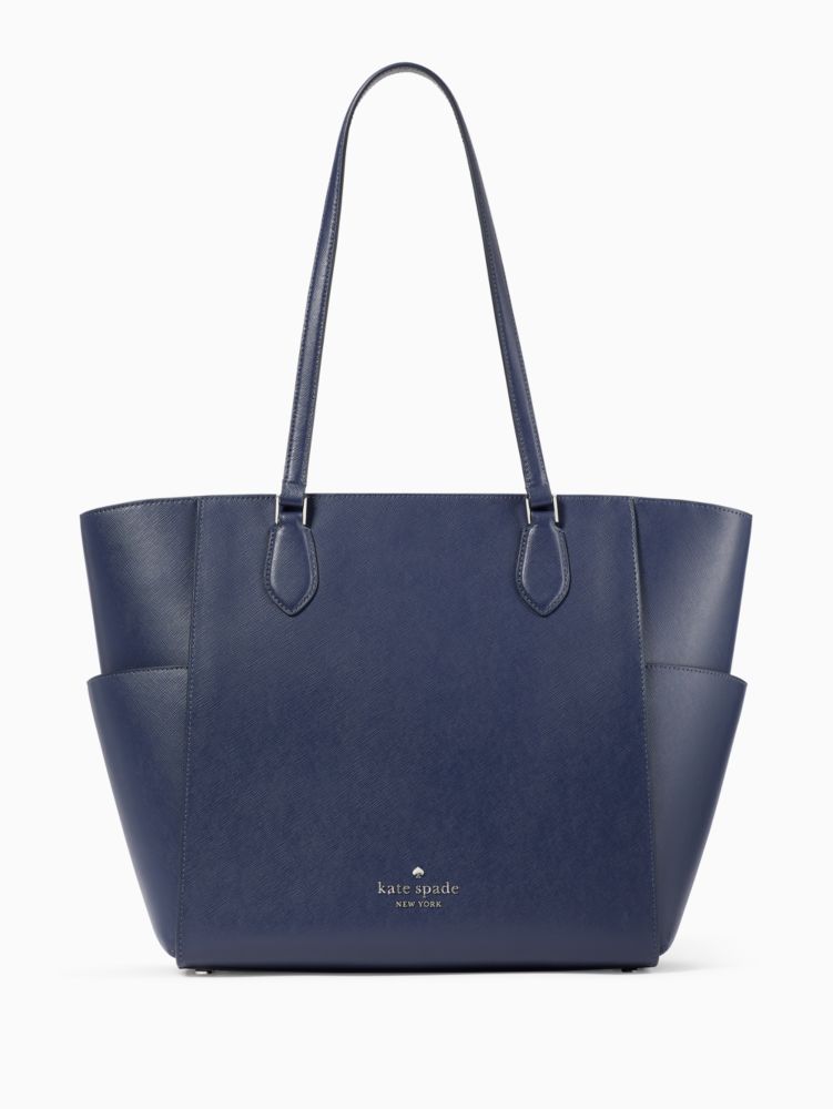 Kate Spade,Madison Laptop Tote,Parisian Navy