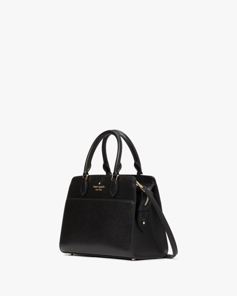 Madison Saffiano Leather Small Satchel