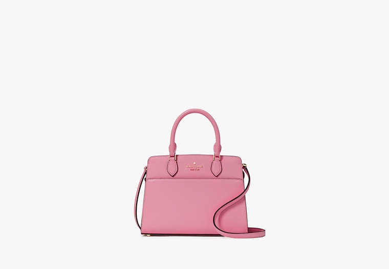Kate Spade,Madison Saffiano Leather Small Satchel,Blossom Pink image number 0