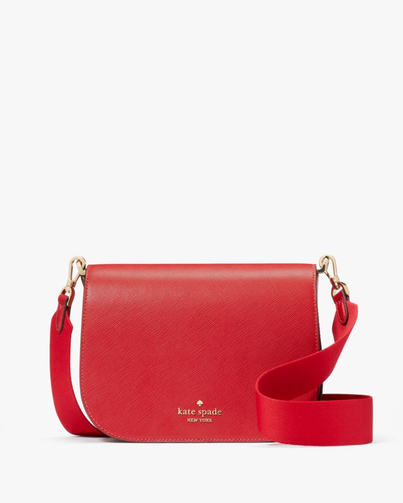 Buy KATE SPADE Buddie Crossbody Bag with Detachable Strap, Red Color Women