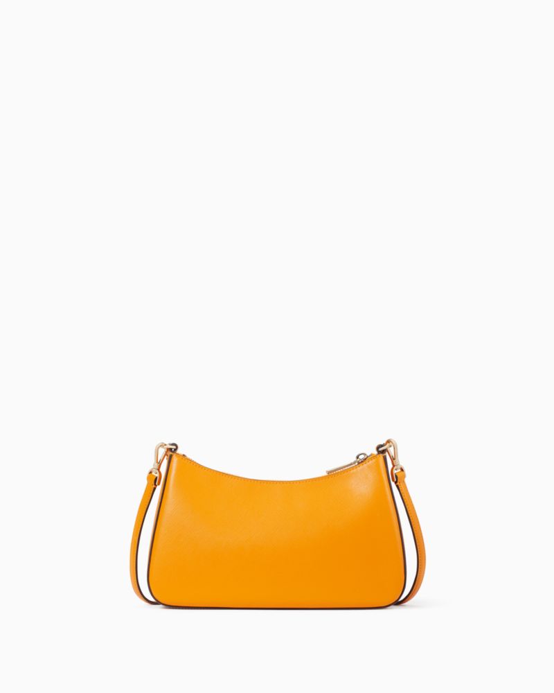 Logo and leather 2024 convertible crossbody bag