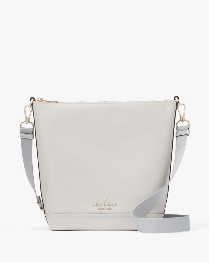 Kate Spade,Chelsea Duffle Crossbody,Platinum Grey