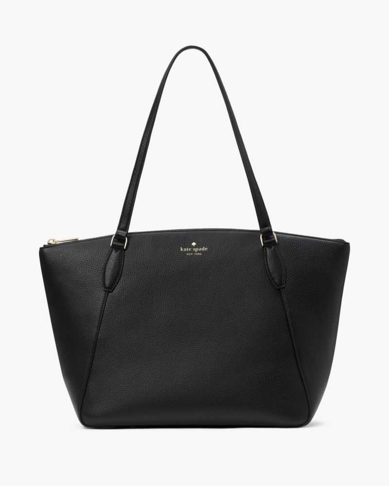 Kate spade black tote hotsell with bow