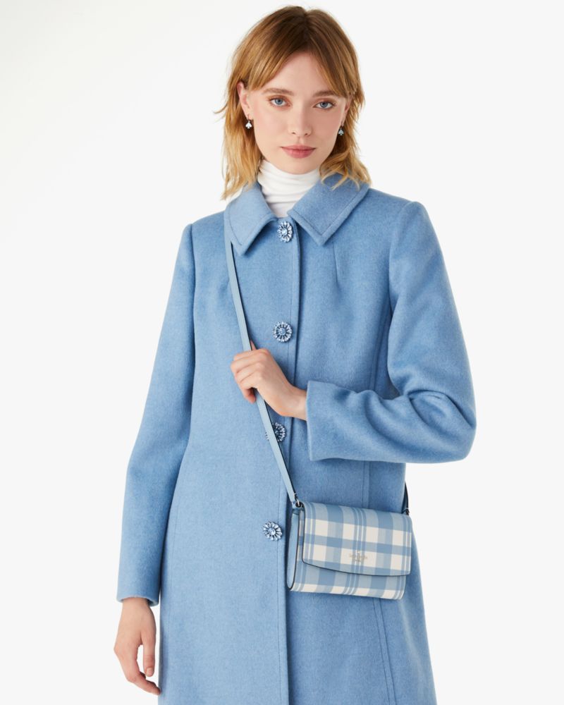 Kate spade outlet dusty blue coat