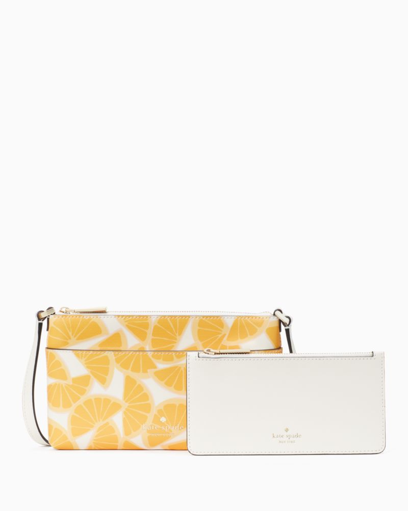 Sadie Orange Toss Crossbody Set | Kate Spade Outlet | Kate Spade