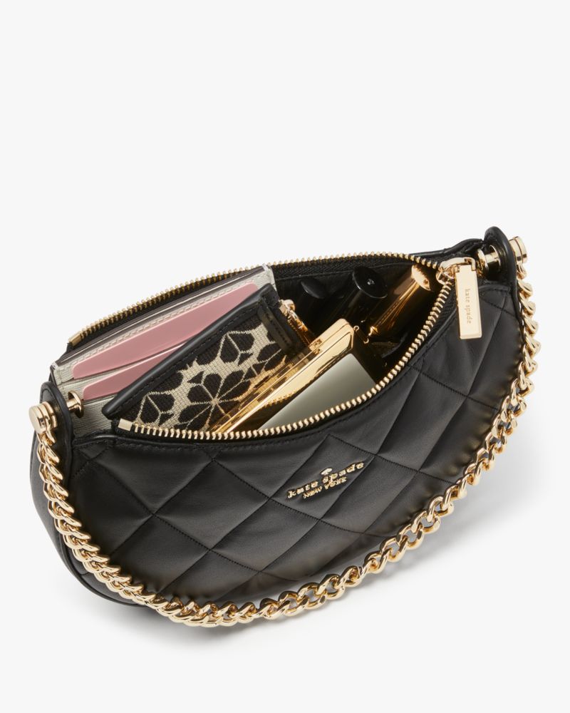 Kate spade cheap black quilted crossbody