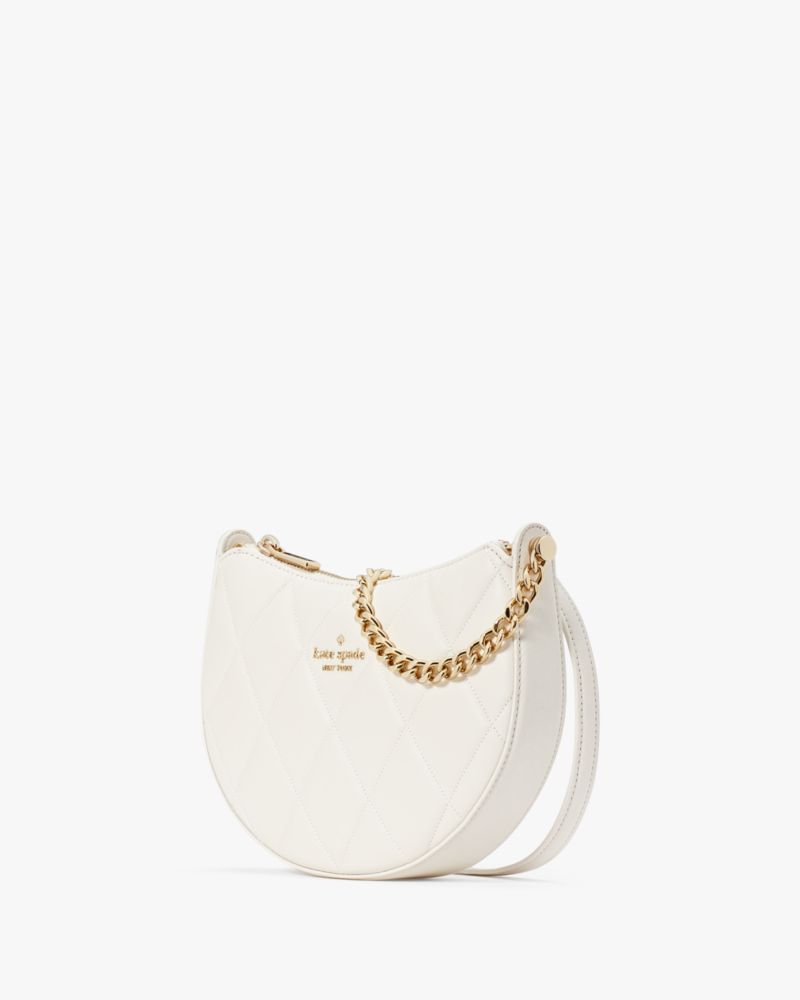 Kate Spade,Carey Zip Top Crossbody,Parchment