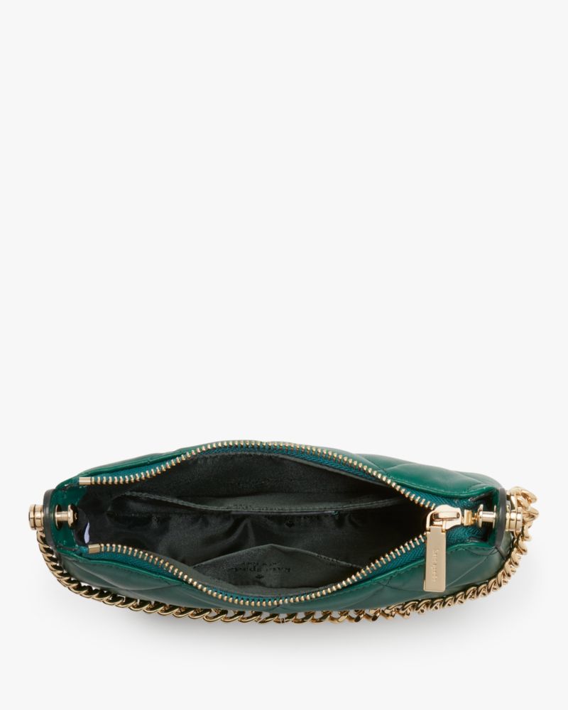 Kate Spade,Carey Zip Top Crossbody,Leather,Crossbody,Logo,Metal,Lined,Gold Metal,Day Party,