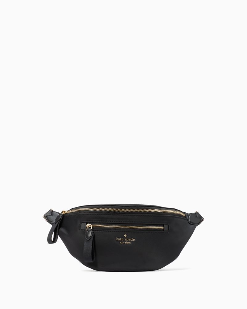 Kate Spade Bags | Kate Spade Chelsea Nylon Belt Bag | Color: Black/Gold | Size: Os | Newexperience27's Closet