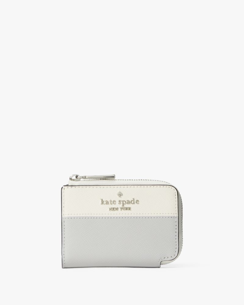 Kate Spade,マディソン カラーブロック キー ホルダー,財布小物,プラチナグレーマルチ