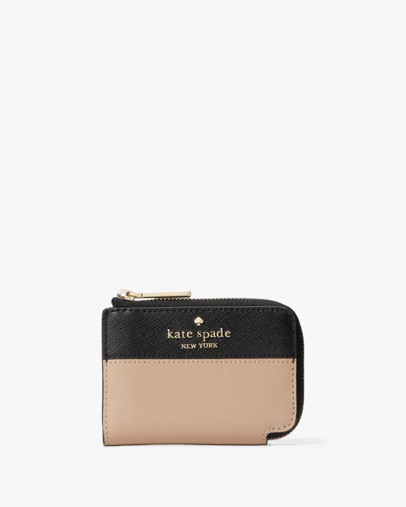 Kate Spade,マディソン カラーブロック キー ホルダー,財布小物,トーステッドヘーゼルナッツマルチ