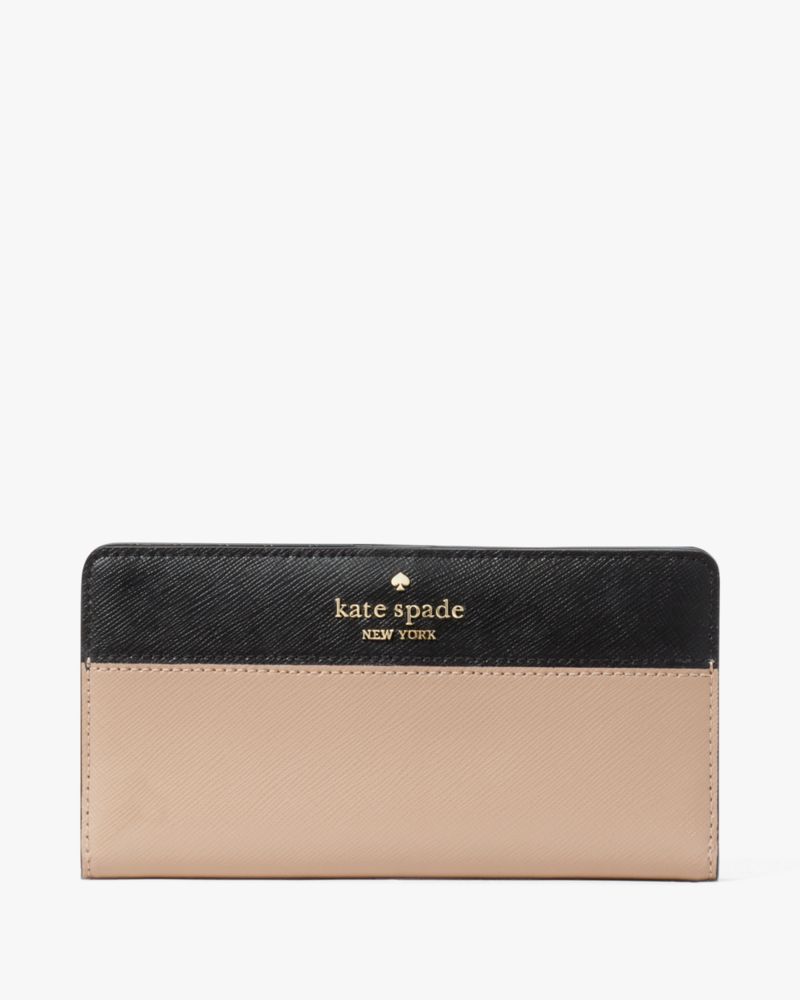 Madison Large Slim Bifold Wallet | Kate Spade Outlet
