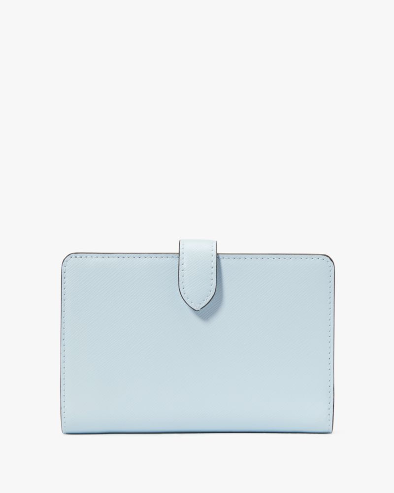 Kate Spade,マディソン カラーブロック ミディアム コンパクト バイフォールド ウォレット,財布小物,クリスプスカイマルチ