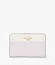 Kate Spade,Madison Medium Compact Bifold Wallet, Lilac Moonlight Multi