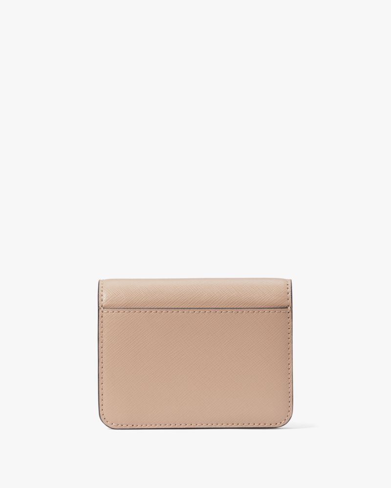 Kate Spade,Madison Small Bifold Wallet,Toasted Hazelnut Multi