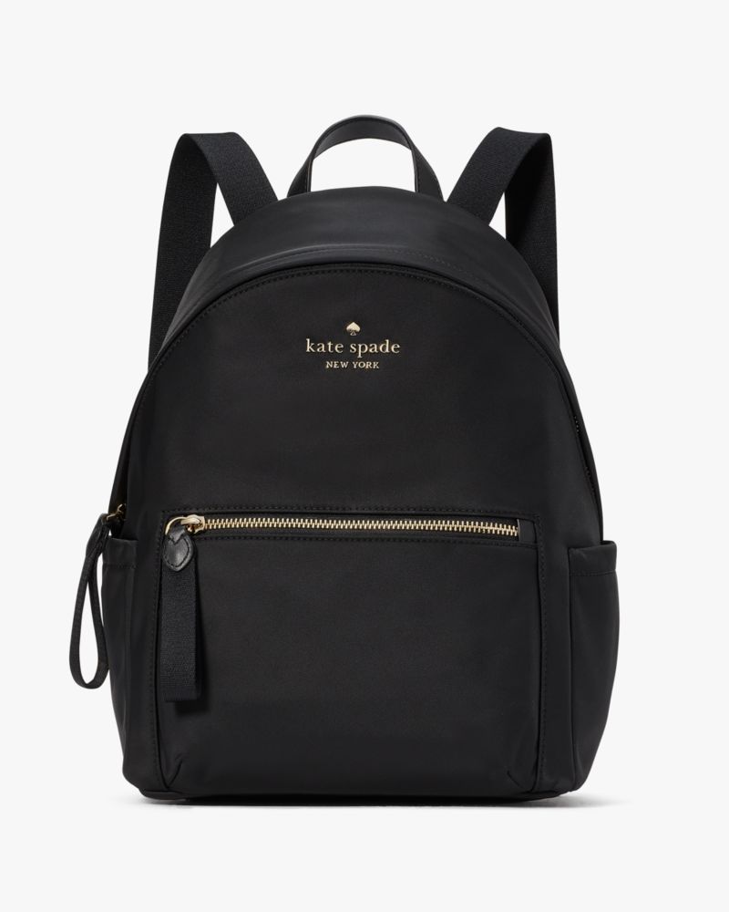 Kate Spade,Chelsea Medium Backpack,Solid,Black