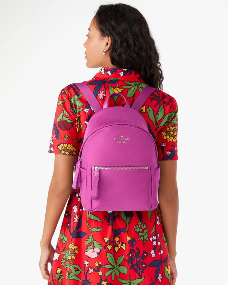 Kate Spade,Chelsea Medium Backpack,Solid,Baja Rose