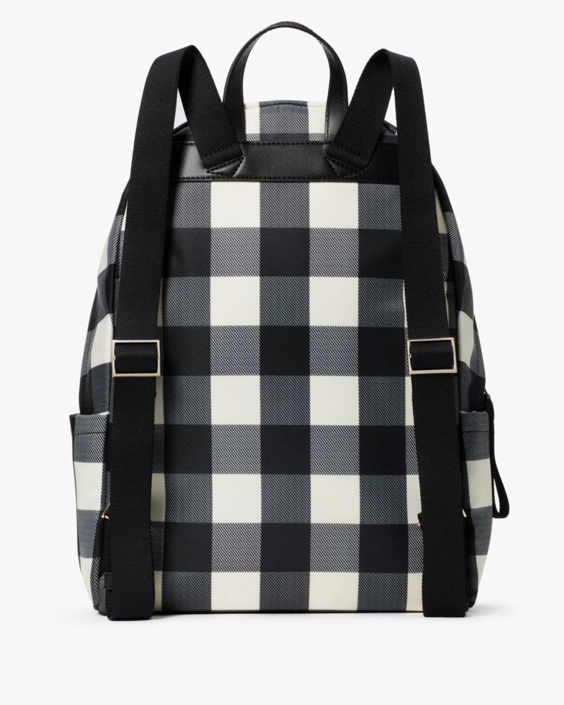 Kate Spade New York Black Buffalo Check Ella Tote