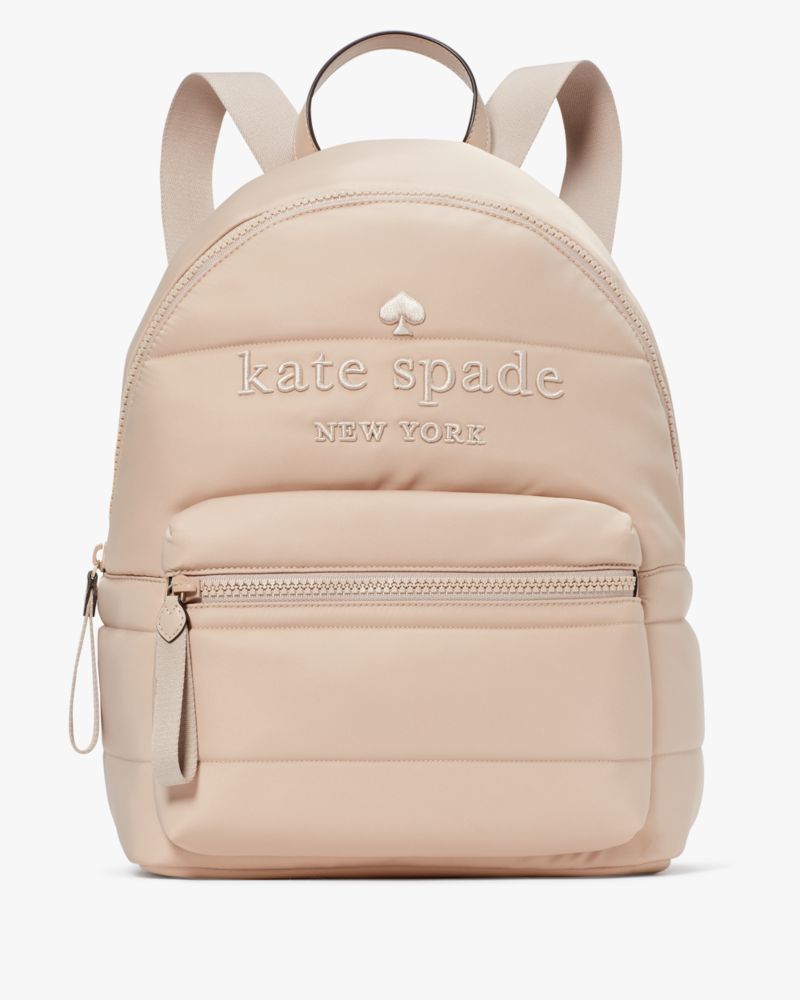 Kate Spade Ella Large Puffy Backpack Pink Color NWT Women