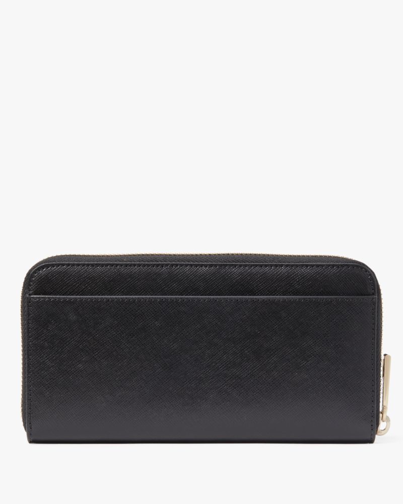 Kate Spade,Madison Large Continental Wallet,Black