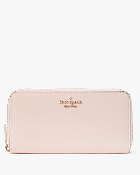 Kate Spade,Madison Large Continental Wallet,Conch Pink