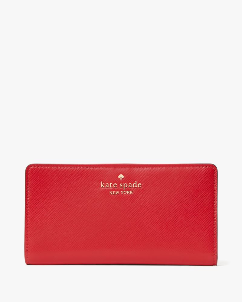 Madison Large Slim Bifold Wallet | Kate Spade Outlet