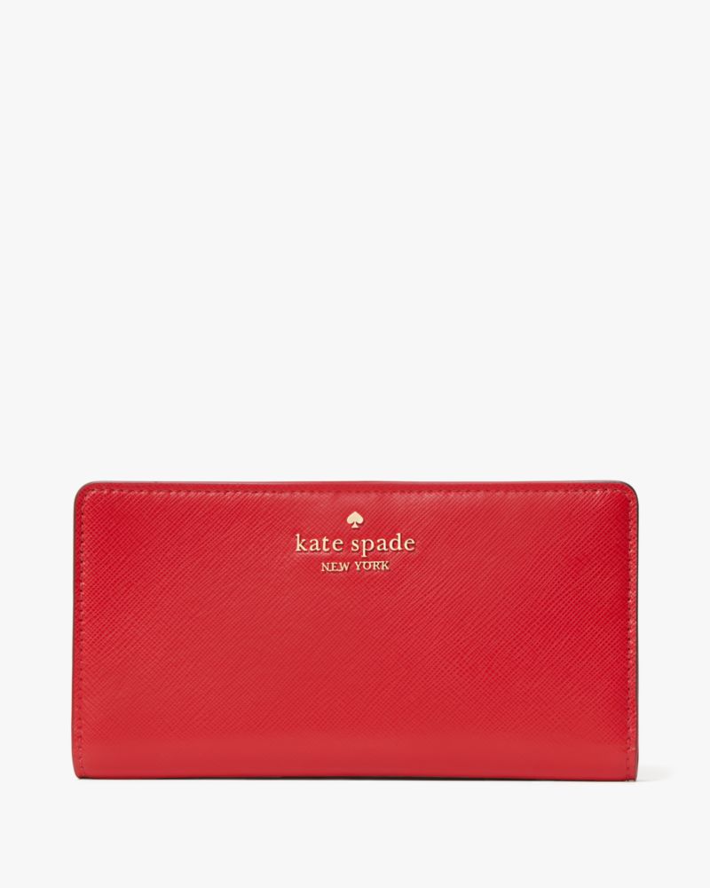 Madison Large Slim Bifold Wallet Kate Spade Outlet