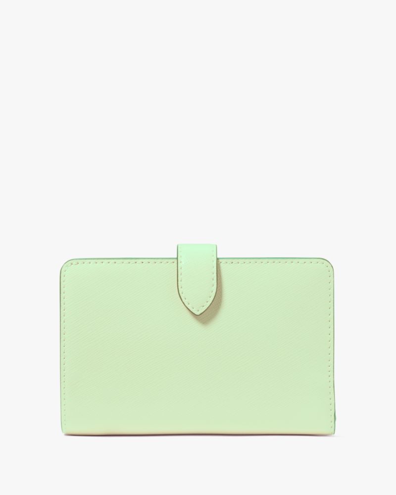 Kate Spade,マディソン ミディアム コンパクト バイフォールド ウォレット,財布小物,マッチャラテ