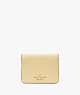 Kate Spade,Madison Small Bifold Wallet,Butter