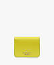 Kate Spade,Madison Small Bifold Wallet,Lime Slice