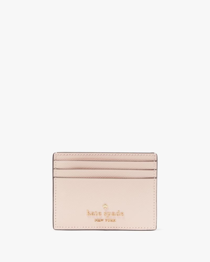 Kate Spade,Madison Small Slim Card Holder,Conch Pink