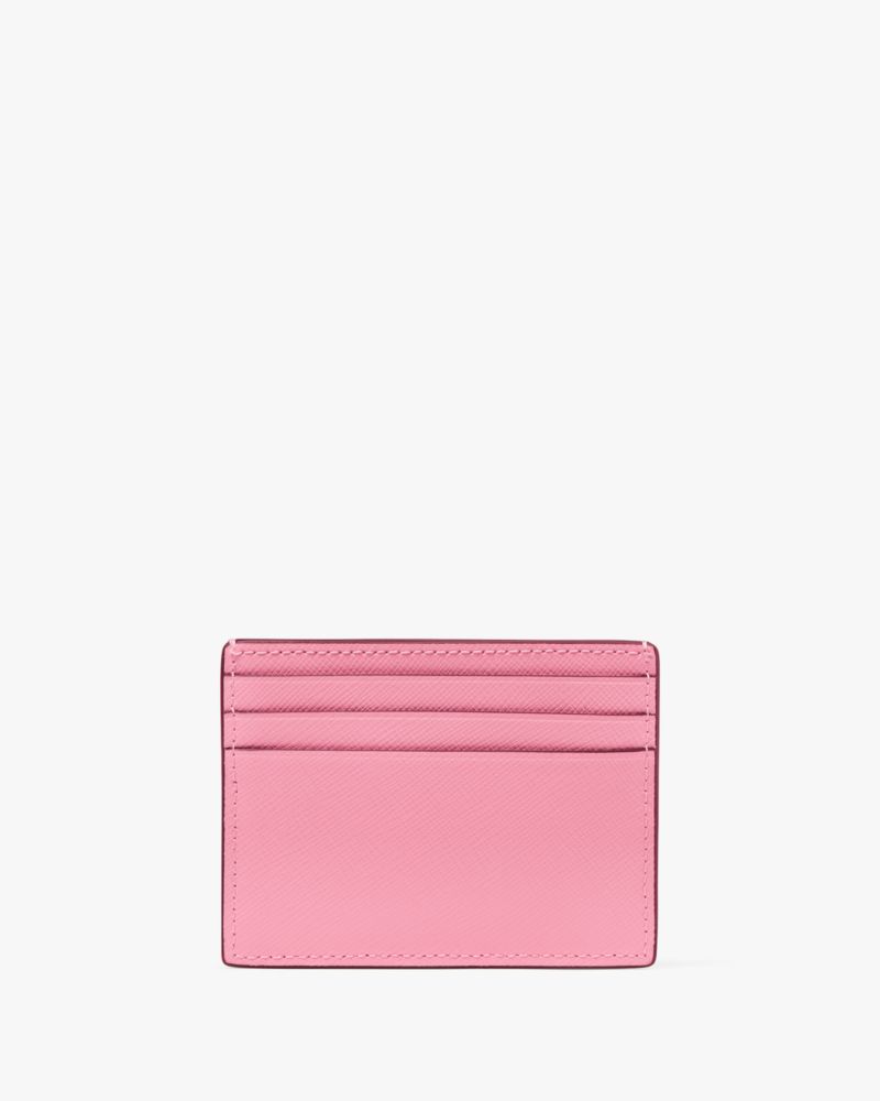 Kate Spade,Madison Small Slim Card Holder,Blossom Pink