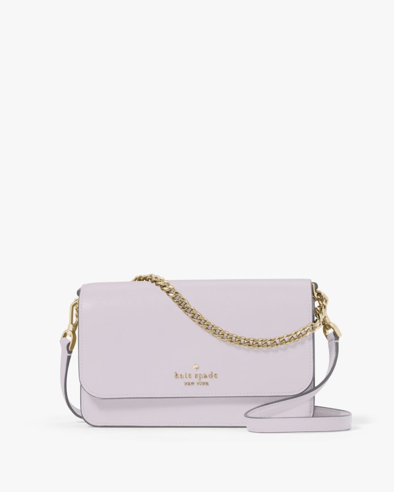 Kate Spade,マディソン スモール フラップ クロスボディ,バッグ,パステルラベンダー