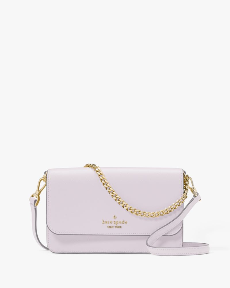 Kate Spade,Madison Willow Mini Crossbody,Leather,Crossbody,Logo,Metal,Lined,Gold Metal,Day Party,