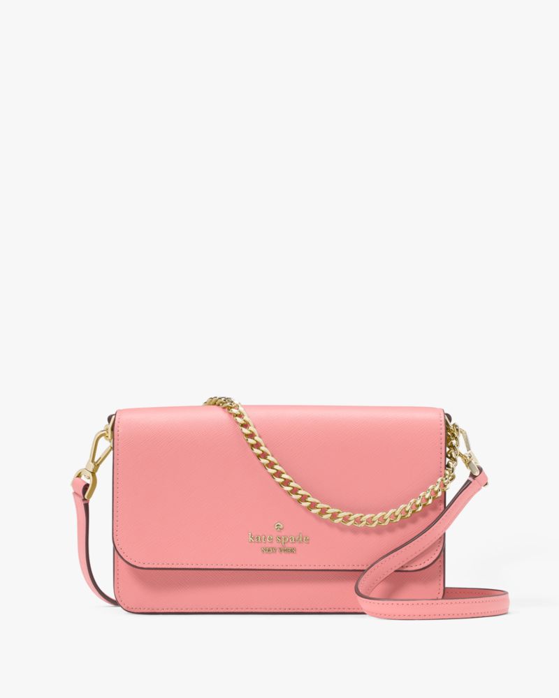 Kate Spade,Madison Willow Mini Crossbody,Leather,Crossbody,Logo,Metal,Lined,Gold Metal,Day Party,