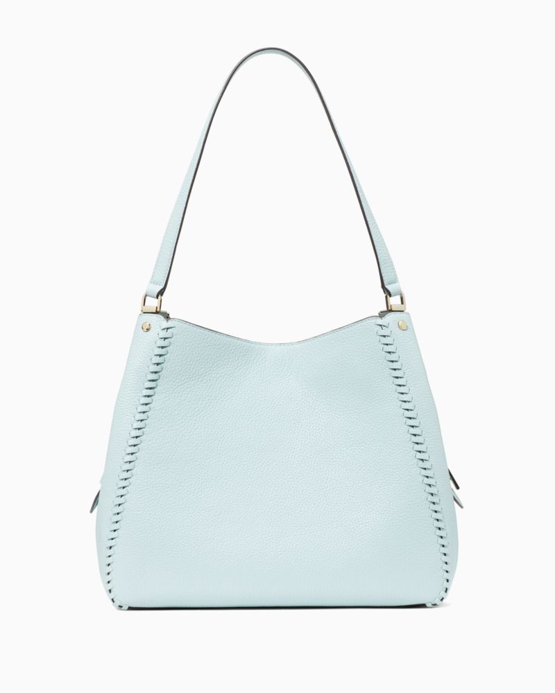 Edie shoulder bag 42 in signature leather with online rivets