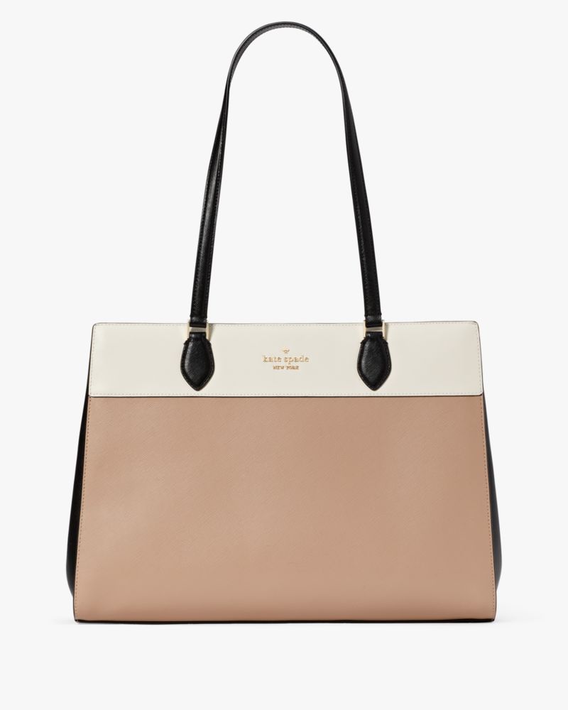 Kate Spade Madison Colorblock Saffiano Leather East West Laptop