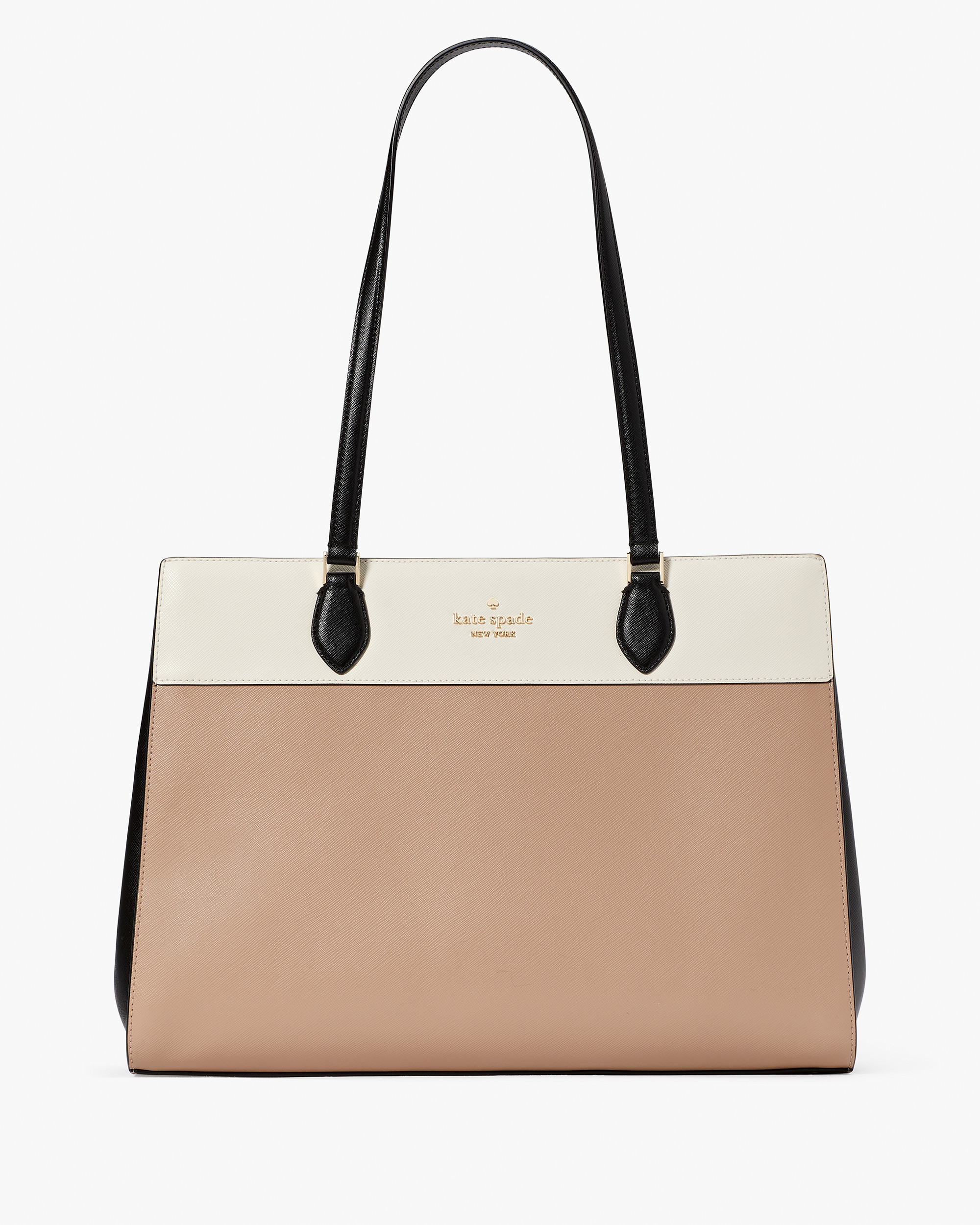 Kate Spade Madison Colorblock Saffiano Leather East West Laptop Tote