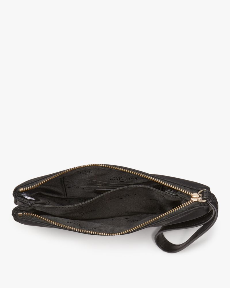 Kate Spade,Chelsea Medium Wristlet Pouch,Black