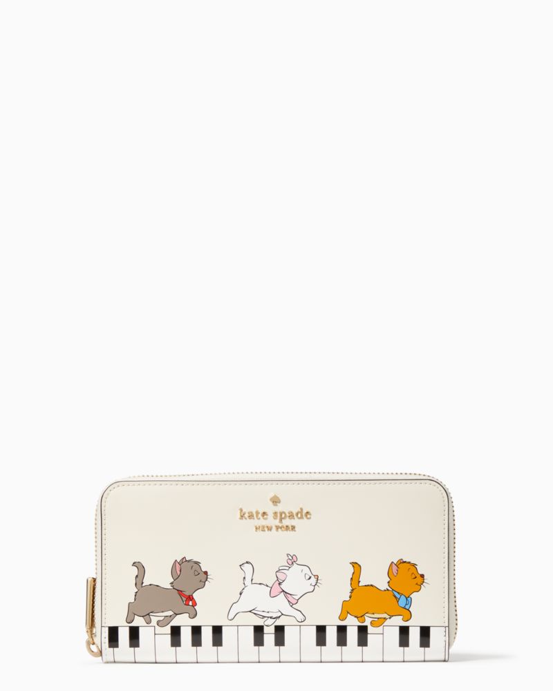 Kate Spade,ディズニー X ケイト スペード ニューヨーク アリストキャット,財布小物,メレンゲマルチ