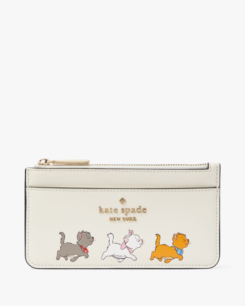 Disney X Kate Spade New York Aristocats Large Slim Card Holder