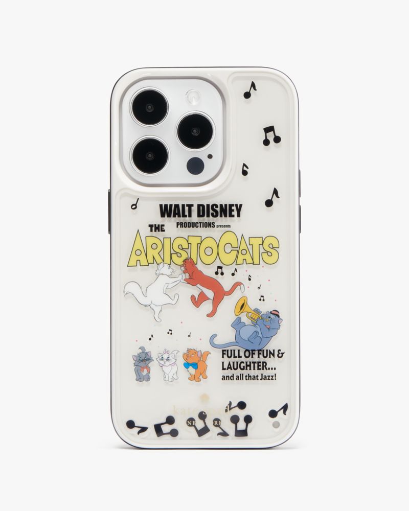 Kate Spade,Disney x Kate Spade New York Aristocats iPhone 14 Pro Case,