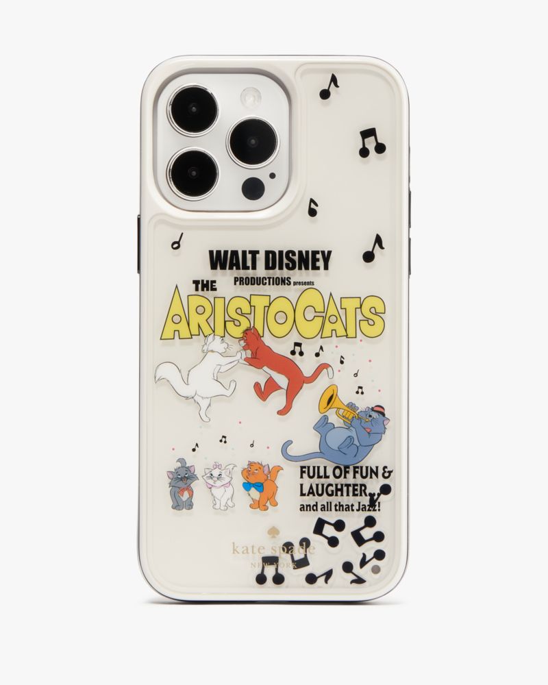 Kate Spade,Disney x Kate Spade New York Aristocats iPhone 14 Pro Max Case,Multi