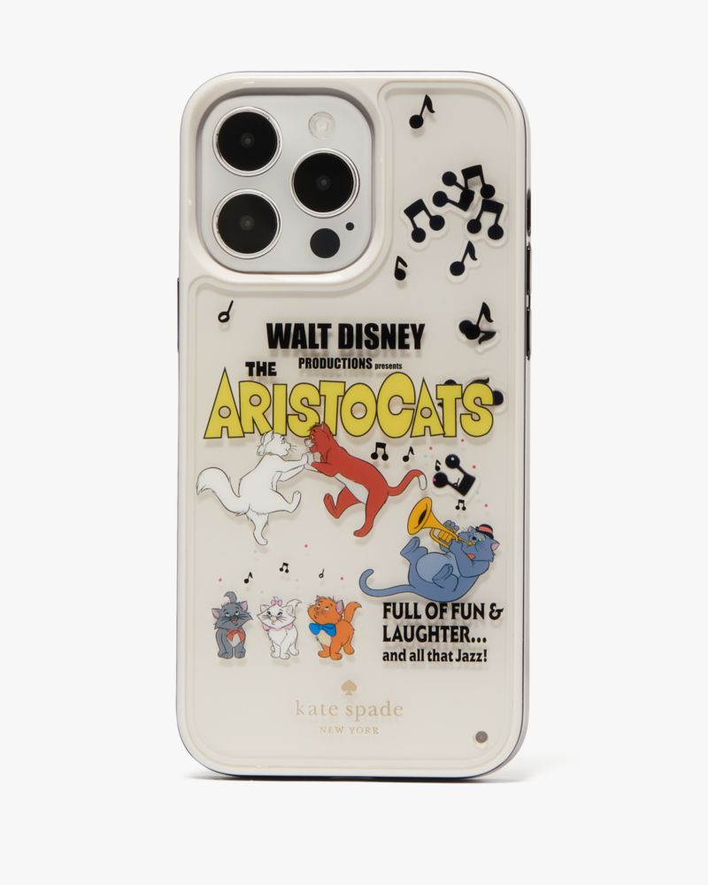 Kate Spade,Disney x Kate Spade New York Aristocats iPhone 14 Pro Max Case,