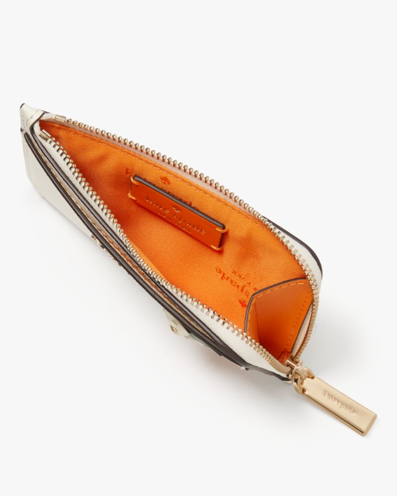 Kate spade orange discount wallet