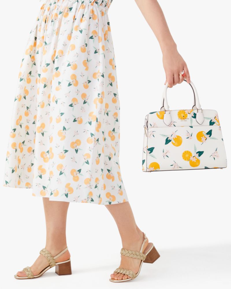 New Kate Spade Kristi Park Posies Crossbody Cream Multi