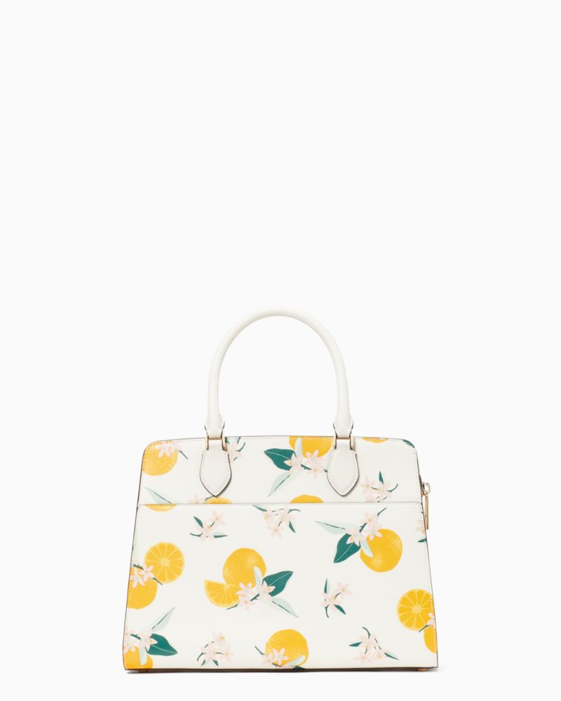 Kate Spade,Madison Orange Toss Medium Satchel,