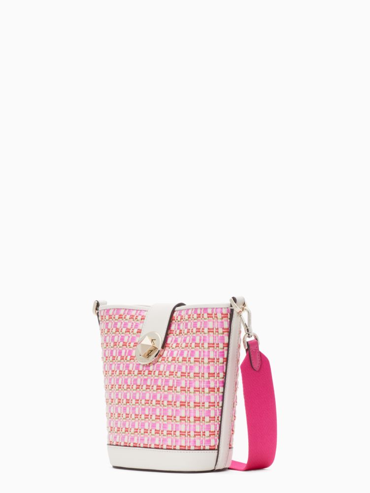 Kate Spade,オードリー ラフィア ツイード ミニ バケット バッグ,バッグ,