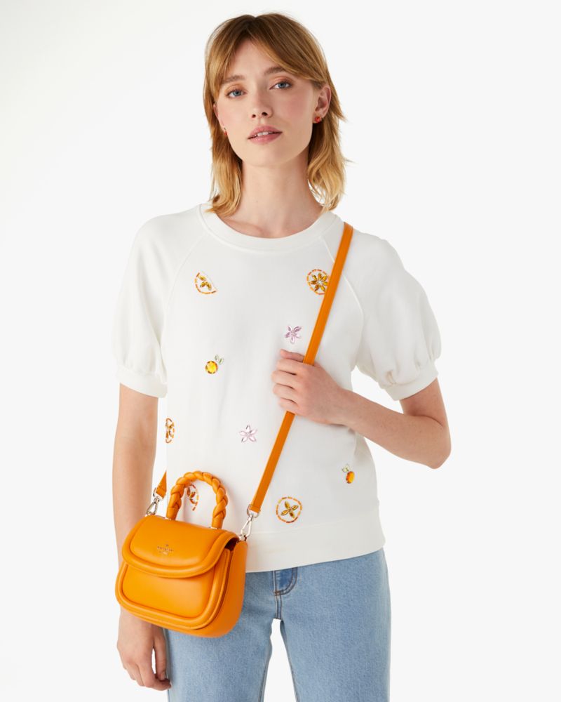 Puffy Mini Top Handle Crossbody