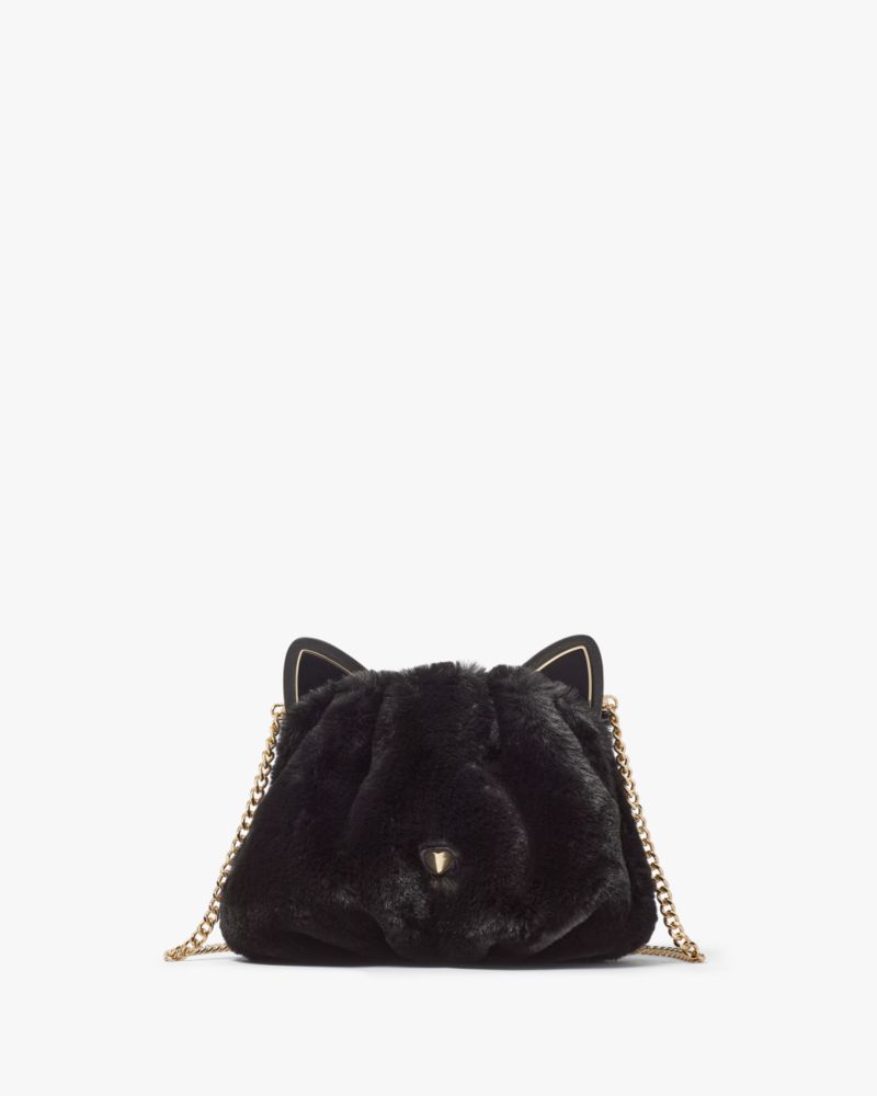 Black kate spade cat satchel new arrivals